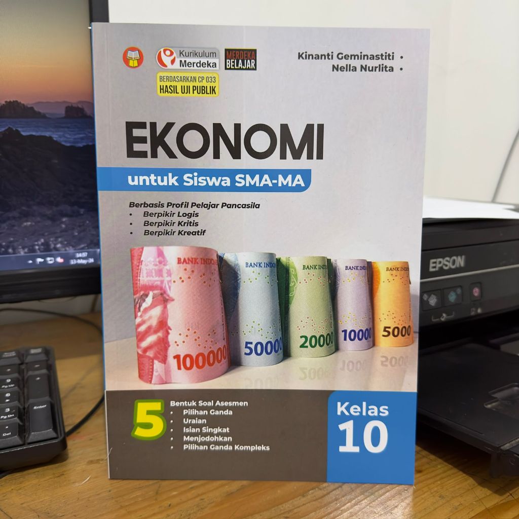 BUKU IPS - EKONOMI untuk SISWA SMA/MA KELAS 10 (KURIKULUM MERDEKA) - YRAMA WIDYA