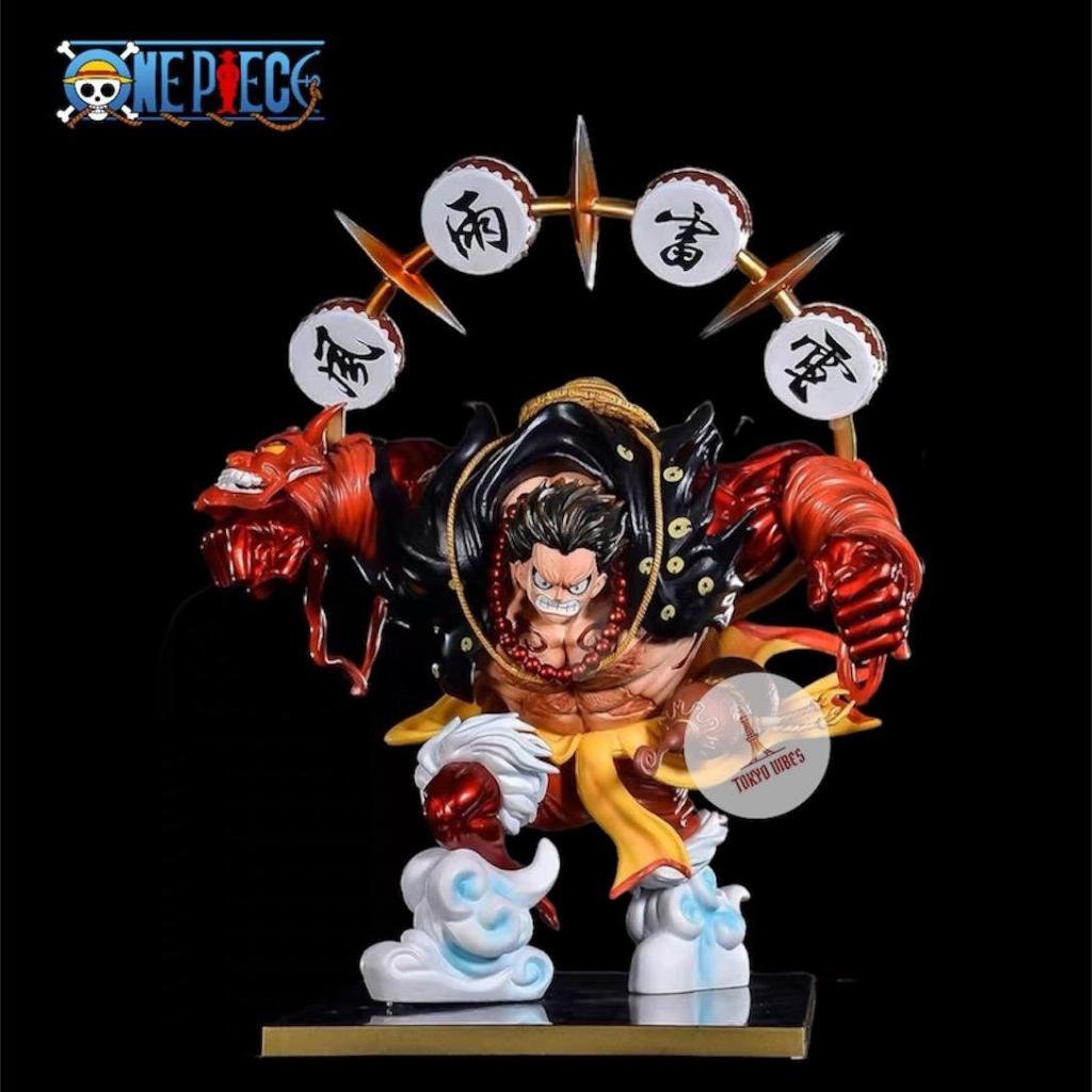 Acation Figure One Piece Luffy Gear 4 Kabuki