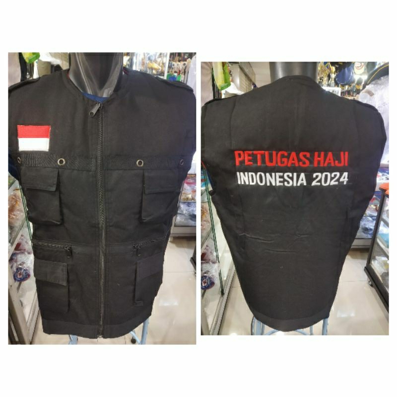 Rompi petugas haji Indonesia 2024