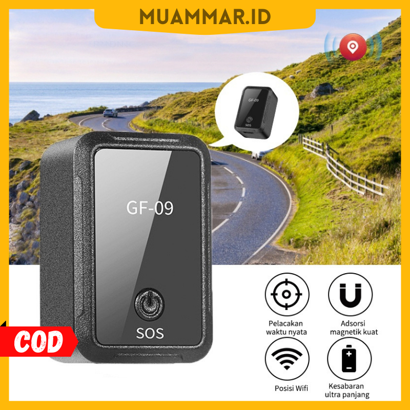 Muammar.Id GF07 GPS Mobil/GPS Motor Mini GPS Tracker GSM Recording Voice GF07 PS Mobil/gps motor/gps