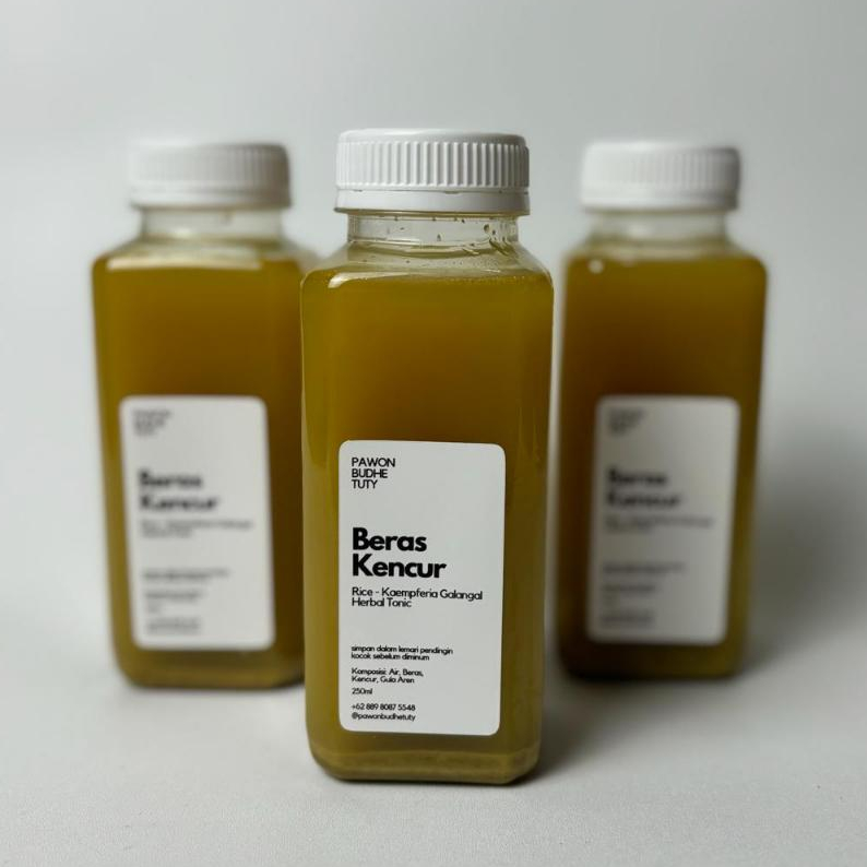 

BERAS KENCUR ALAMI 100% GULA AREN