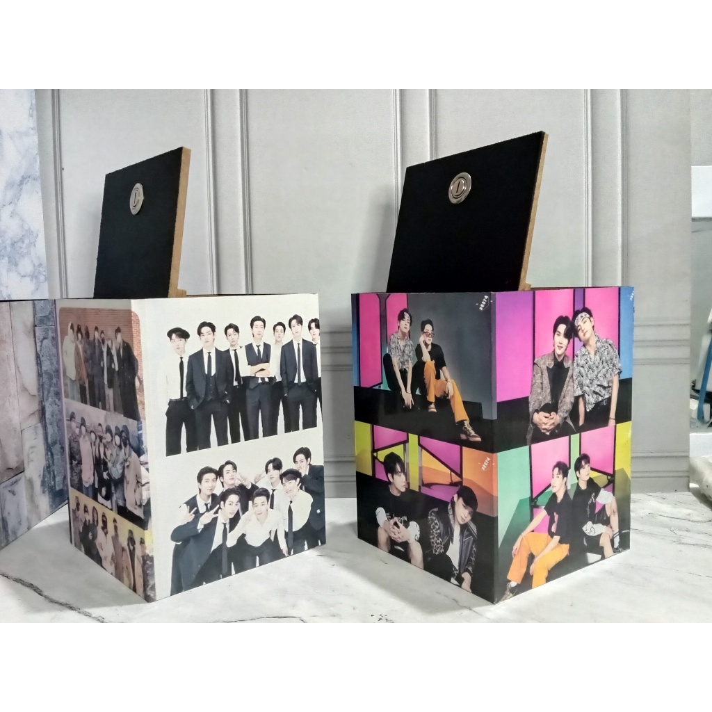 CELENGAN TARGET  BTS, CELENGAN  KAYU JUMBO + KUNCI,UKURAN JUMBO 15X15X20 COD ARMY BTS, CUSTOM