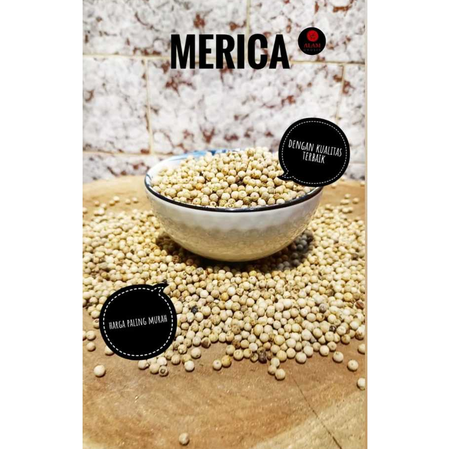 

Merica Putih Biji Lada Butir Super