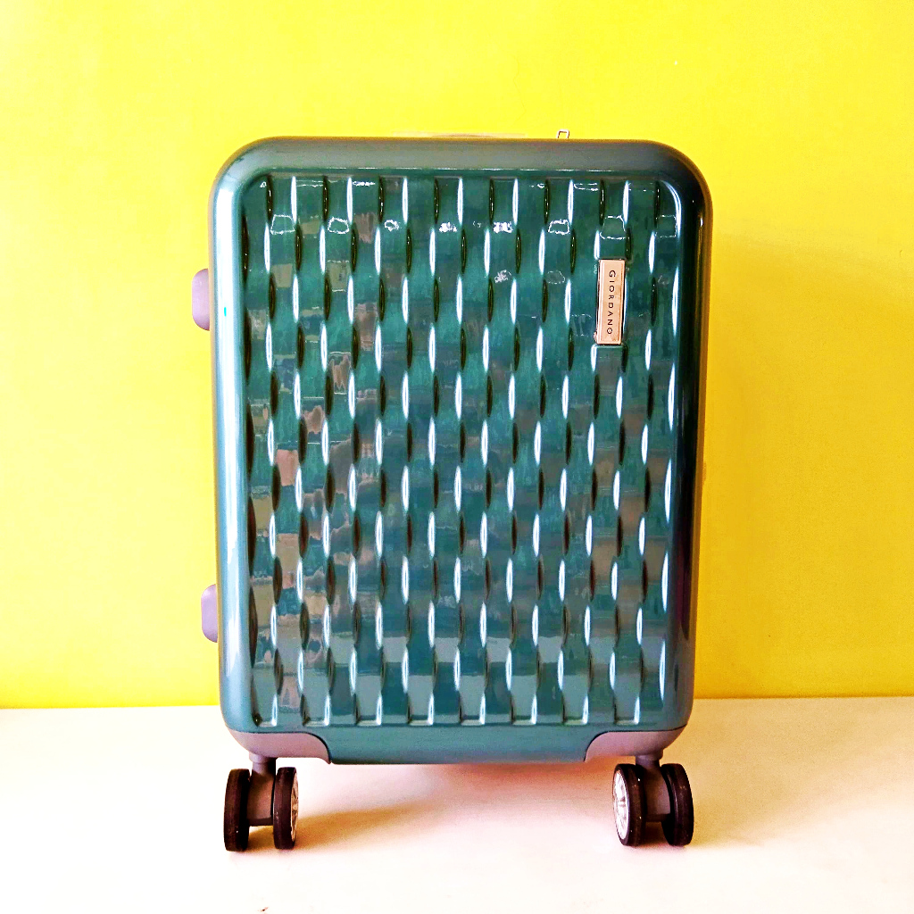 ANNYEONG HASEYO GIFT SHOP | Tas Koper GIORDANO 20 Inch GL-7309 Hardcase Fiber Cabin SIze | Trolley C