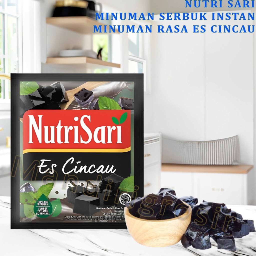 

Minuman Serbuk Instan * Nutrisari * Minuman Rasa Cincau * 11grx10pcs