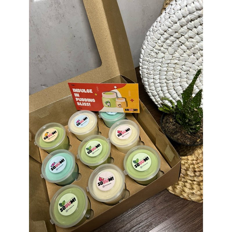 

Soyum Dessert Box of 9 Silky Yum! Pudding