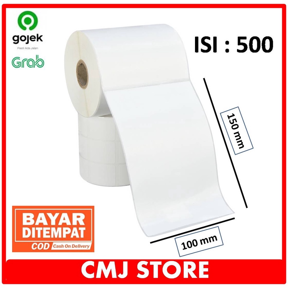 

KODE I15S Thermal Sticker Label Kertas Stiker Label Barcode 1 Roll