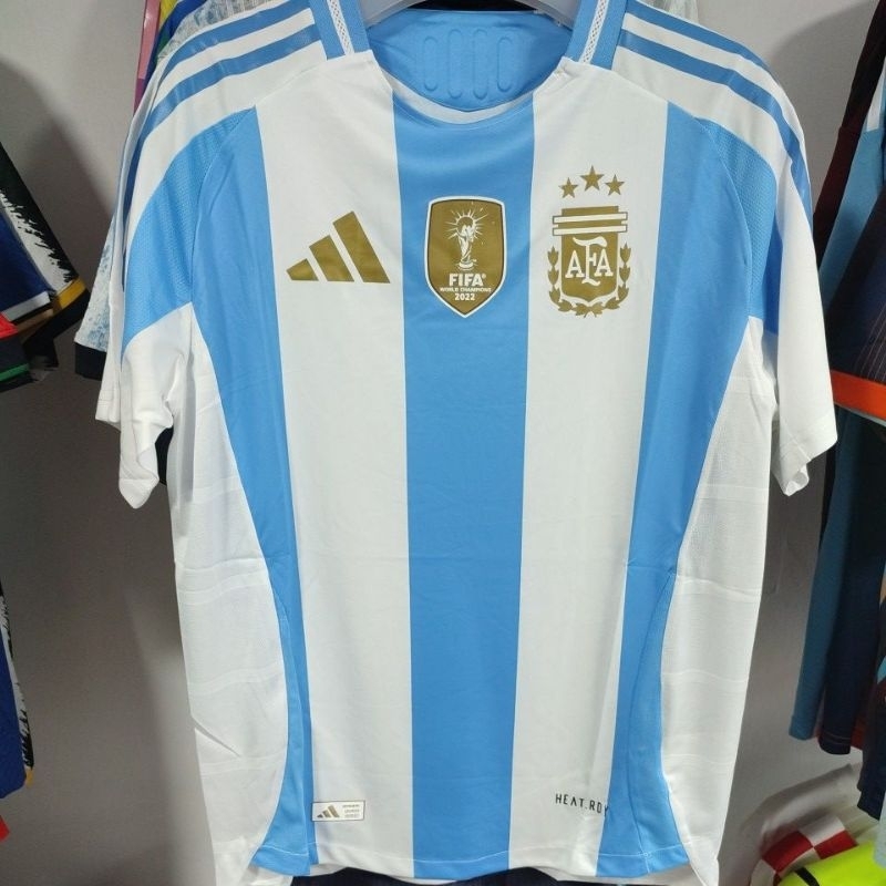 Argentina Home player Issue Copa America 2024 HQ.