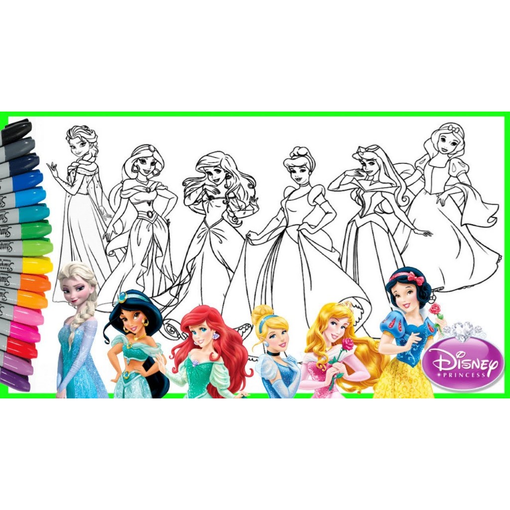 

[0002n3t] eColoring_Book/ Buku Mewarnai: Princess Disney (20 gambar)