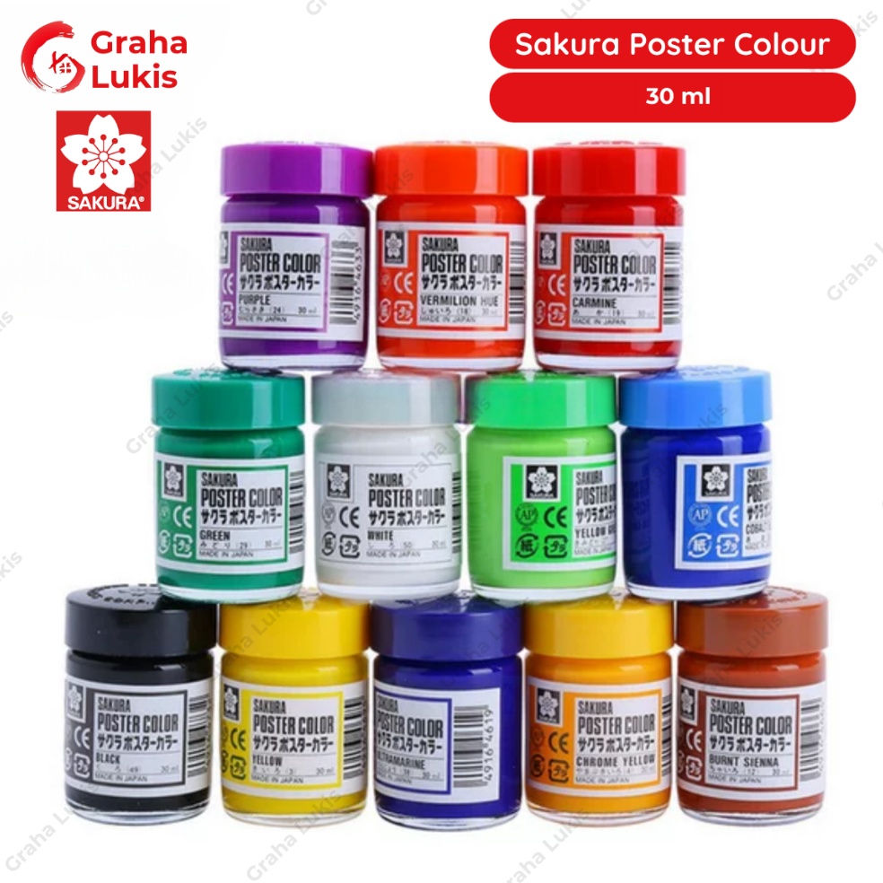 

KODE Q16W CAT POSTER SAKURA 3ML SAKURA POSTER COLOURS 3ML