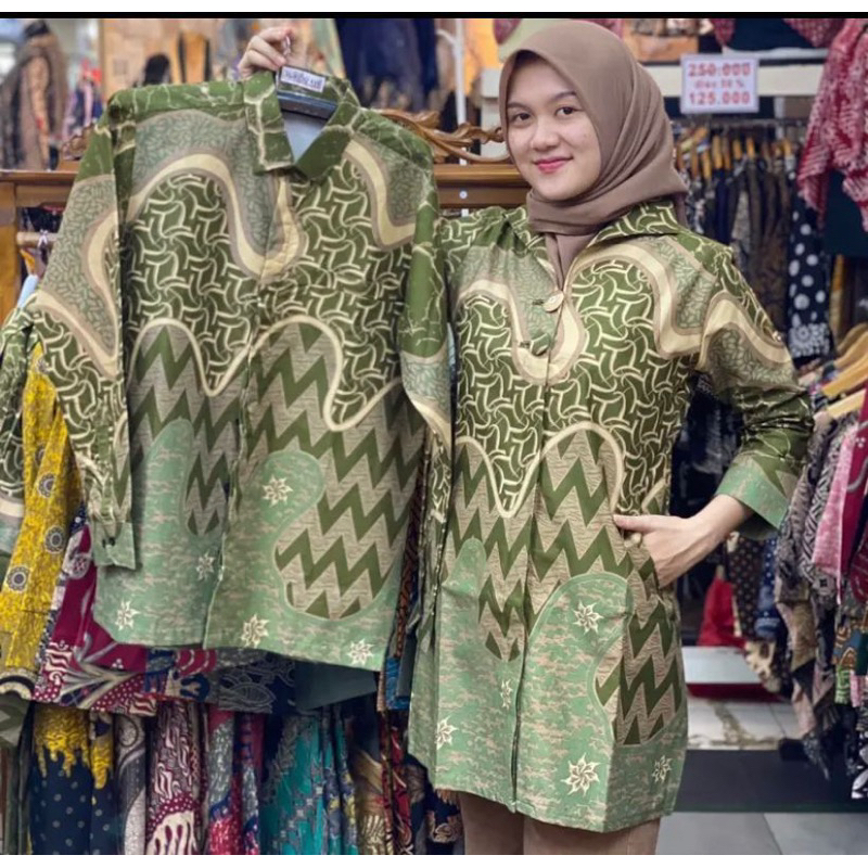 BATIK COUPLE PASANGAN | BATIK TUNIK WANITA | BATIK LAKI LAKI