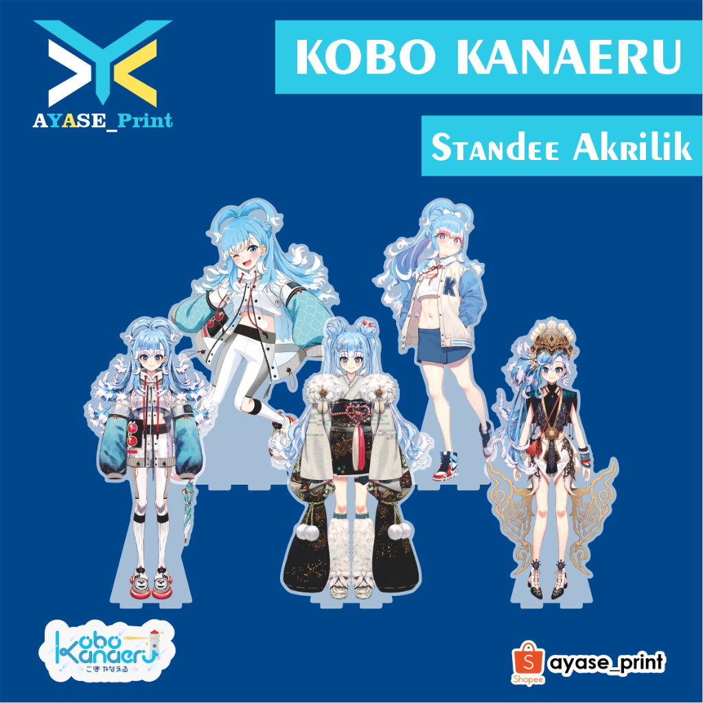 KOBO KANAERU HOLOLIVE ID STANDEE AKRILIK