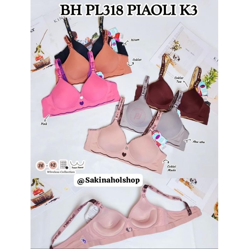 Bra piaoli sport // Bh sport piaoli tanpa kawat