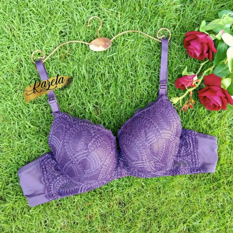 BRA BH WANITA PAKAI KAWAT CUP A-B BUSA TIPIS SIZE 36-42