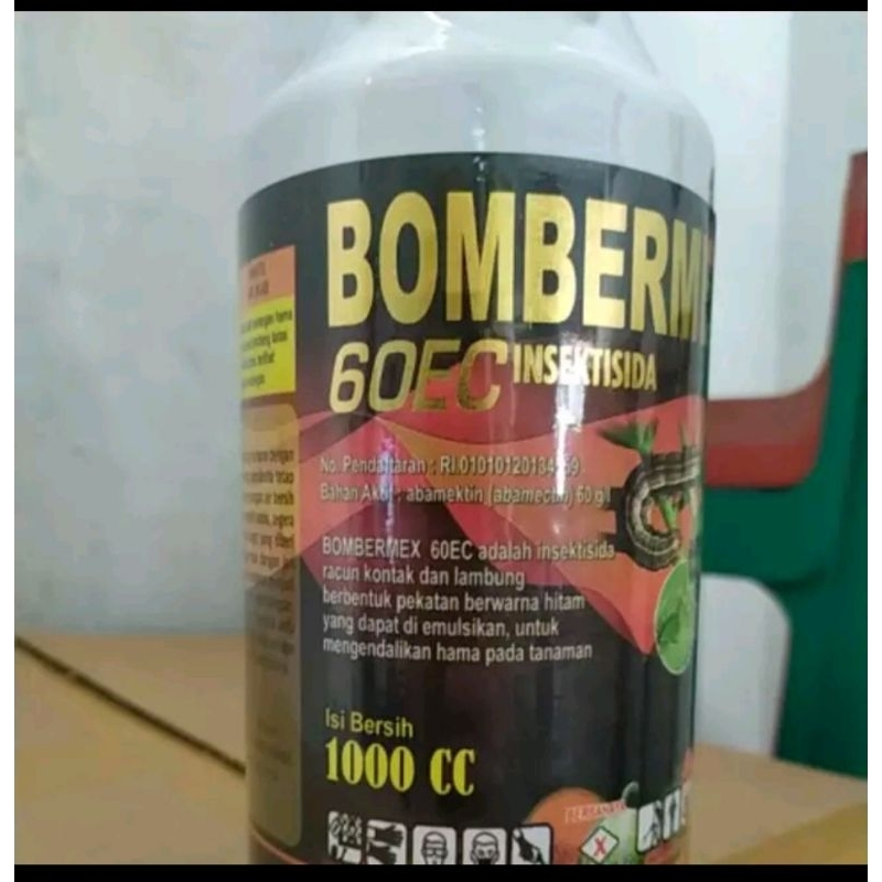 Insektisida BOMBERMEX 60ec 1liter/ba.abamektin