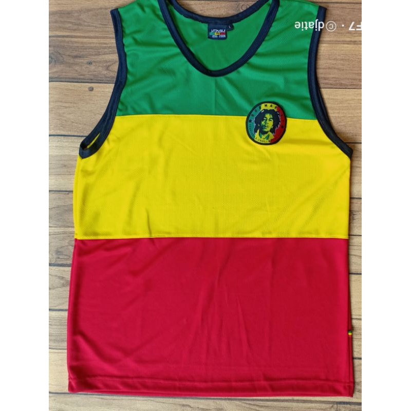 singlet rasta bob marley tanktop bob Marley lekbong rege rasta