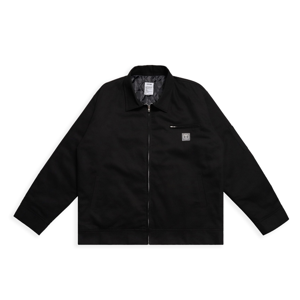 TIMEBOMB Deck Jacket | Work Jacket | BLACK | BLANK