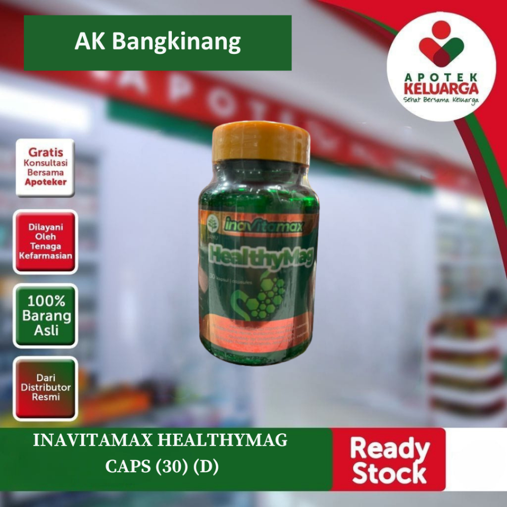 #INAVITAMAX HEALTHYMAG CAPS (30) (D) #multivitaminpencernaan