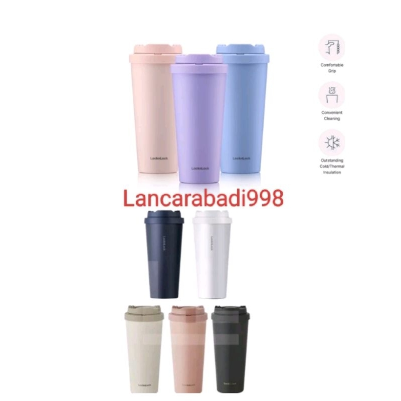LocknLock one touch clip tumbler 550ml