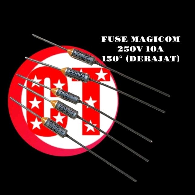 Thermofuse Thermal Fuse Magicom Rice Cooker MIYAKO 250V 10A 150 Derajat