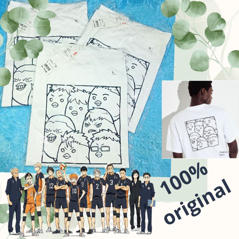 Haikyu x UNIQLO Haikyuu x UNIQLO ORIGINAL NEW