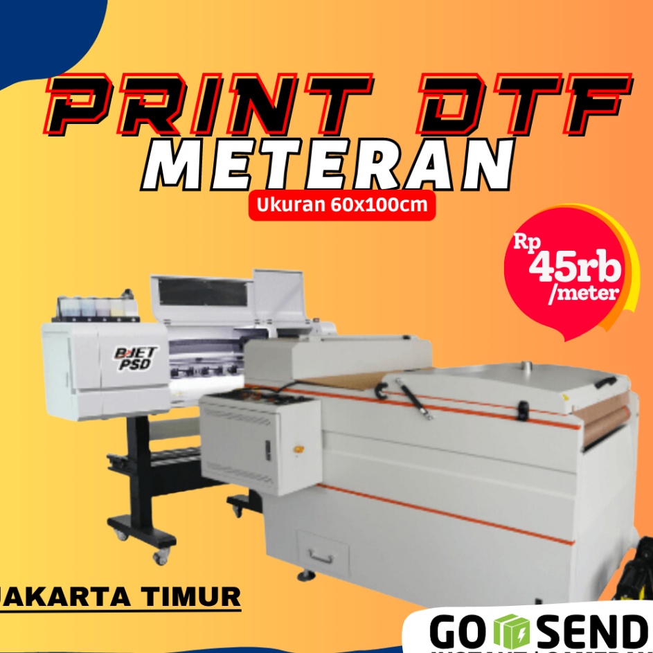 

Flash Deals Jasa Print DTF 58x1cm Cetak Sablon Digital Satuan Meteran