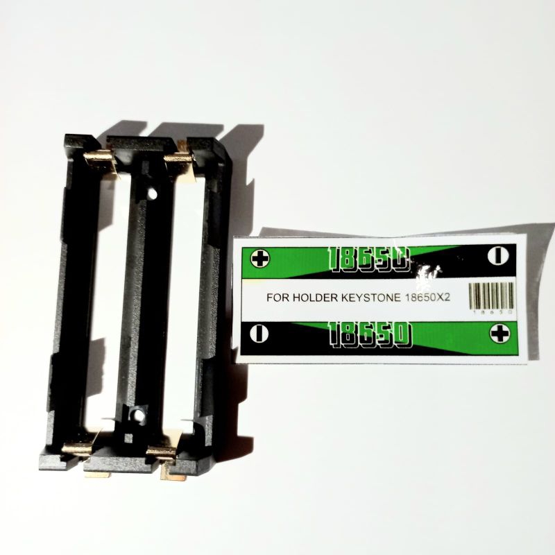 holder 18650x2 hammond 1590g