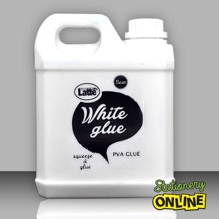 

On Sale Lem slime putih latte white glue 1ml