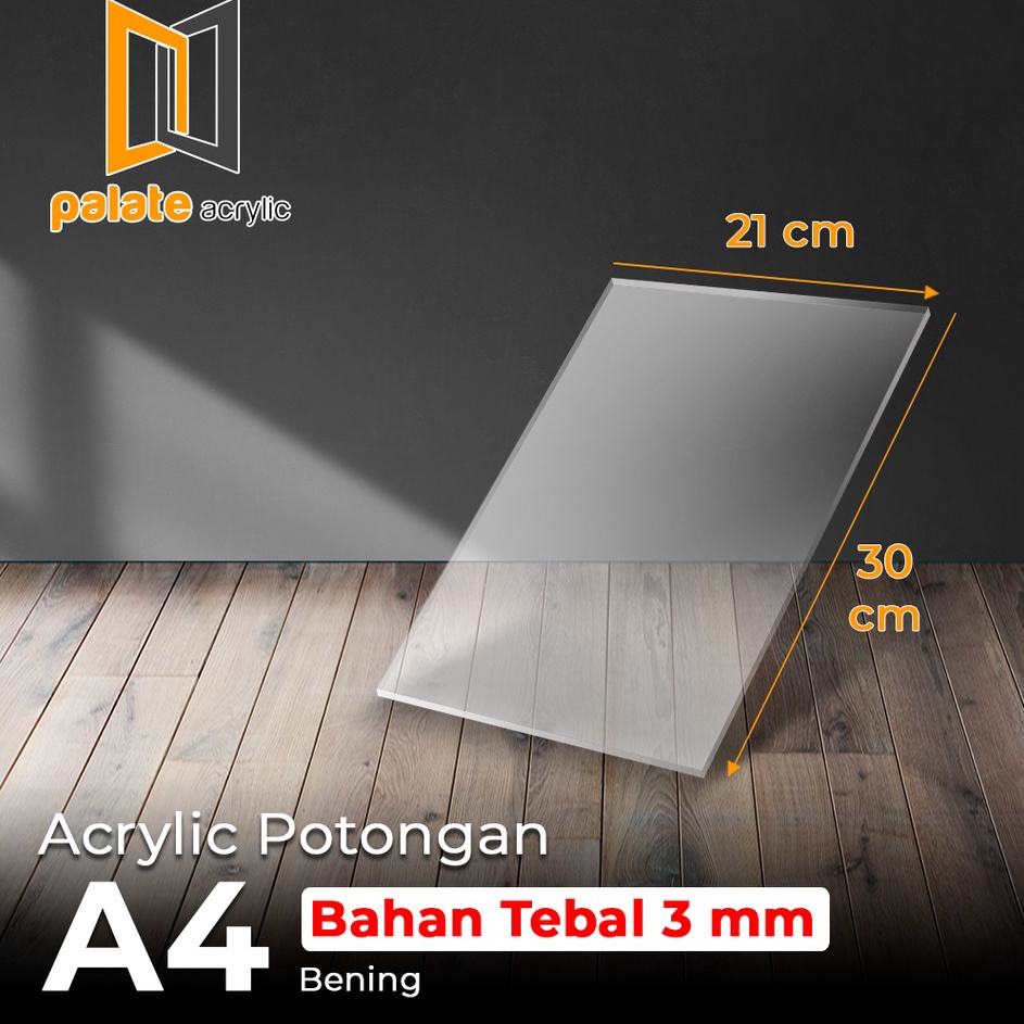 

Kejar Surprise AKRILIK BENING POTONGAN A4 3MM ACRYLIC A4
