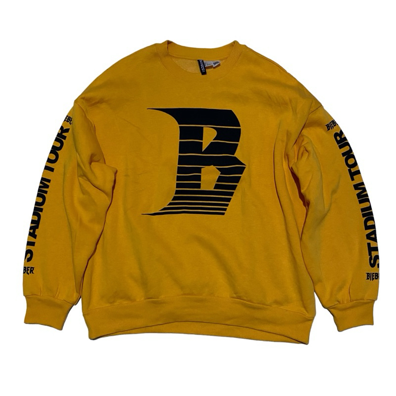H&M justin bieber stadium tour 2017 crewneck