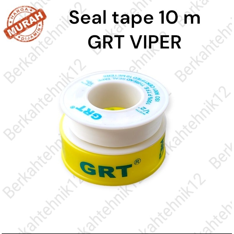 SEAL tape sambungan kran lem paralon viper 10m