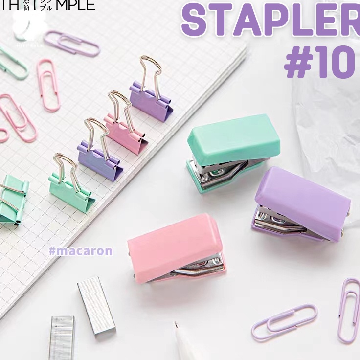 

Super Hadiah Stapler Set1 Staples Sekolah Mini 1THIIMPLE