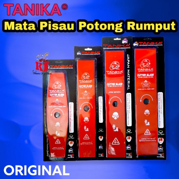 KODE N24I Mata Pisau Mesin Potong Rumput TANIKA Ori  Pisau Pemangkas Rumput Cutter Blade Tanika