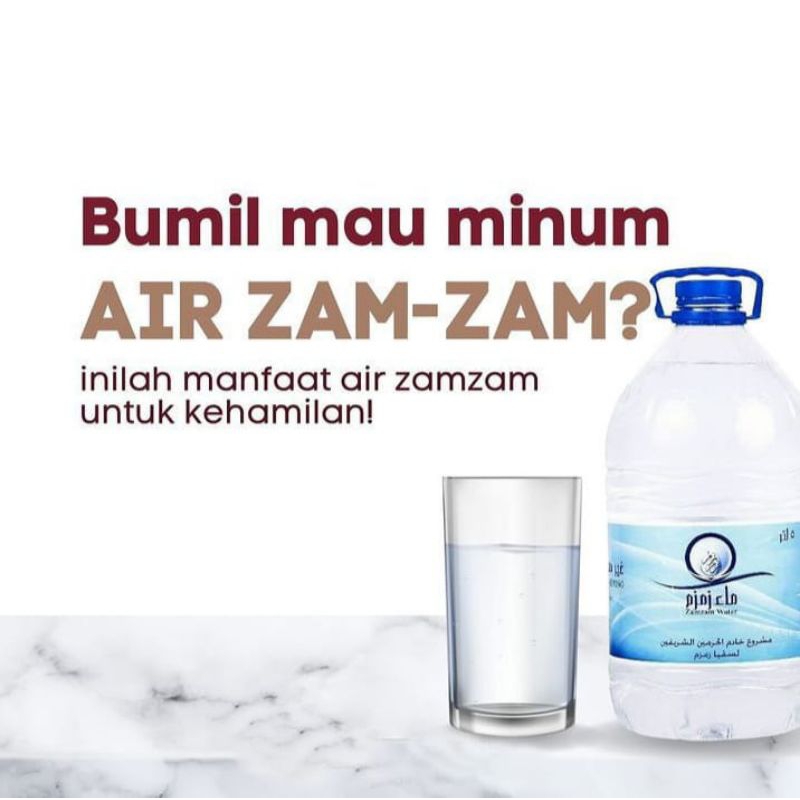 

Air zam-zam original kemasan 5 liter