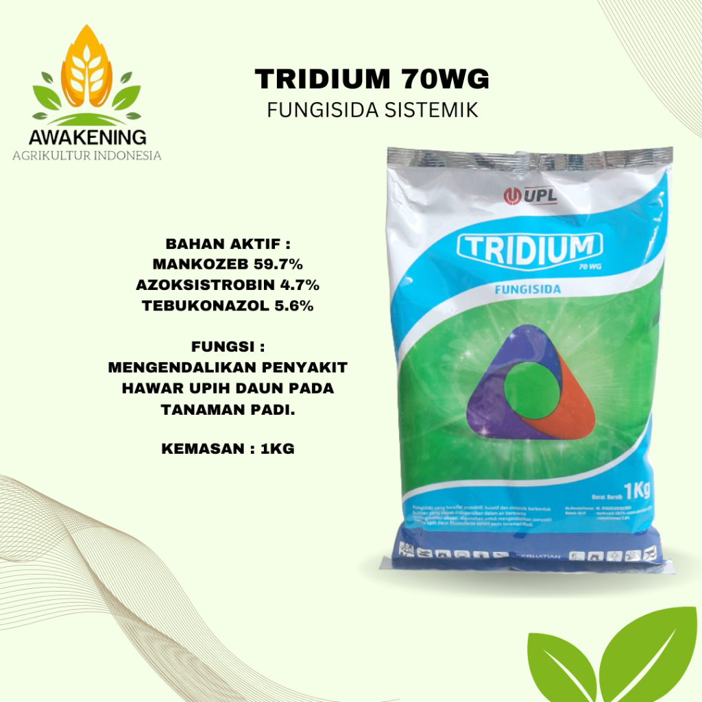TRIDIUM 70WG 1KG FUNGISIDA SISTEMIK