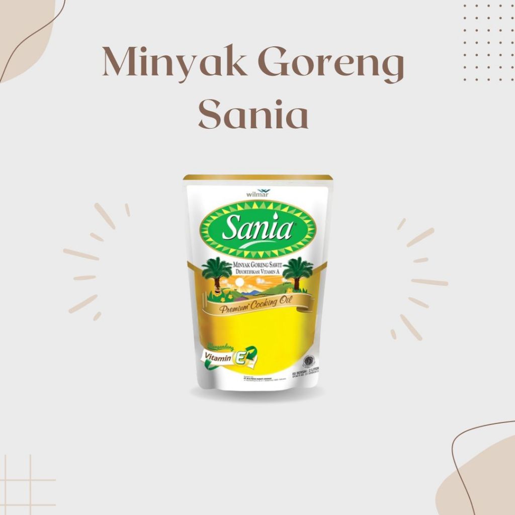 

Minyak Goreng Sania Kemasan 1 Liter