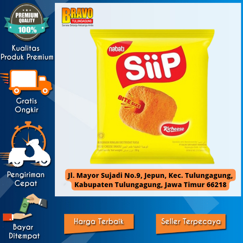 

Bravo Supermarket Tulungagung - NABATI SIIP BITE CHEESE RICHEESE 62 Gr KEJU