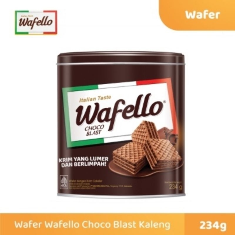 

Roma Wafer Wafello Choco Kaleng 234gr