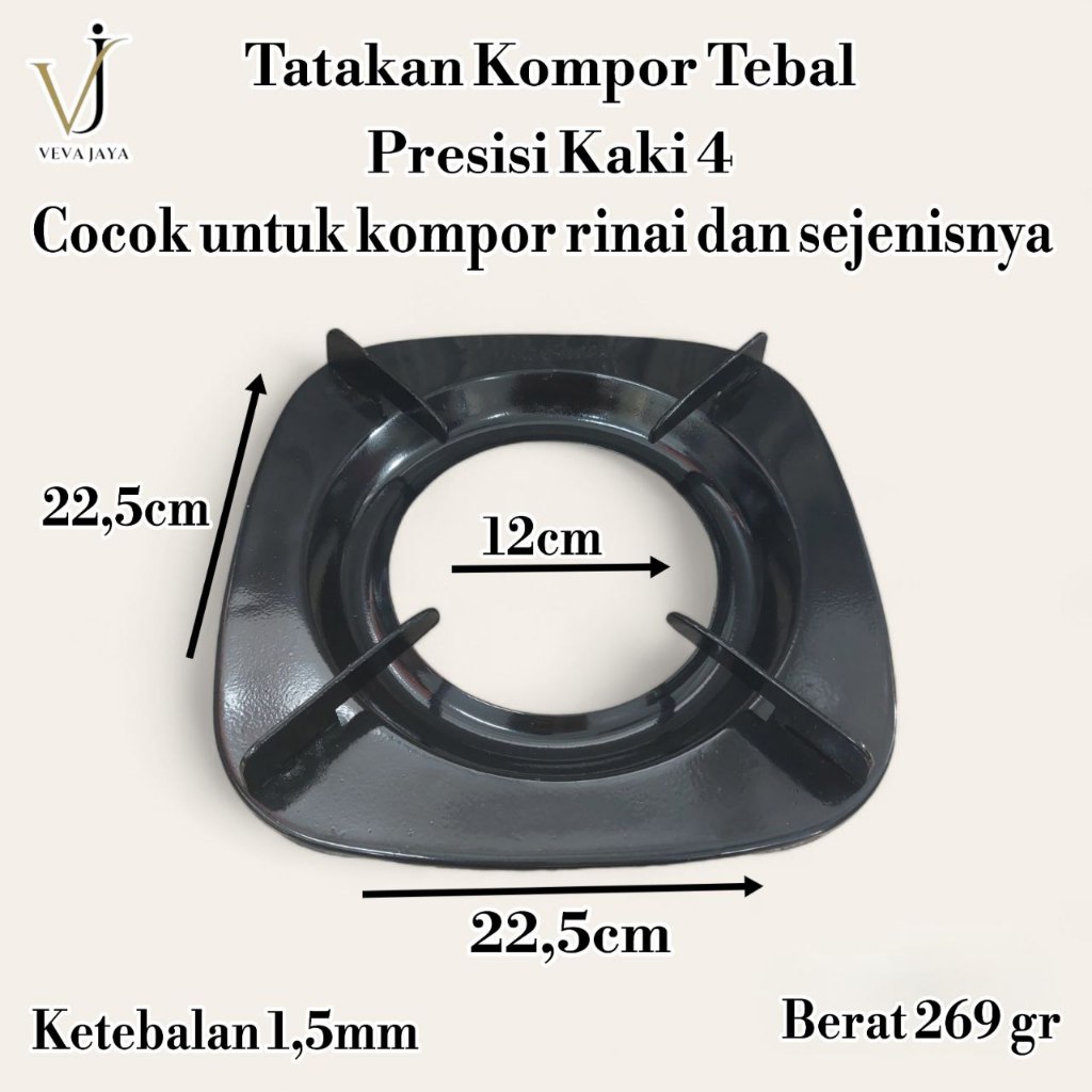 Tatakan kompor rinai/ tatakan kompor kaki 4/ tatakan kompor gas/ tatakan kompor kotak/ tatakan kompo