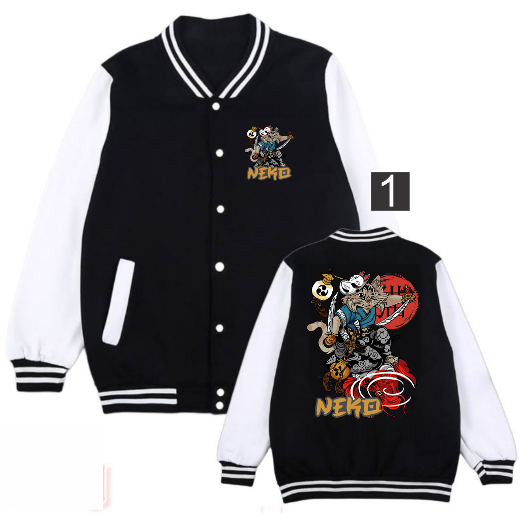 JAKET VARSITY BASEBALL PRIA SUKAJAN VOL 2 BIG SIZE JUMBO