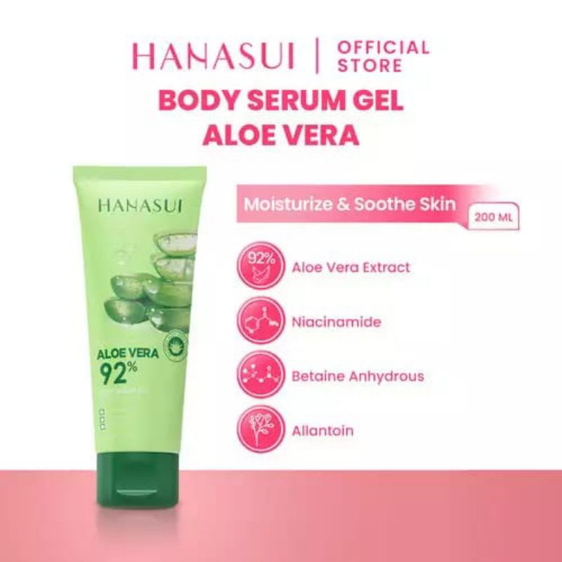 Hanasui Body Serum Gel Aloe Vera