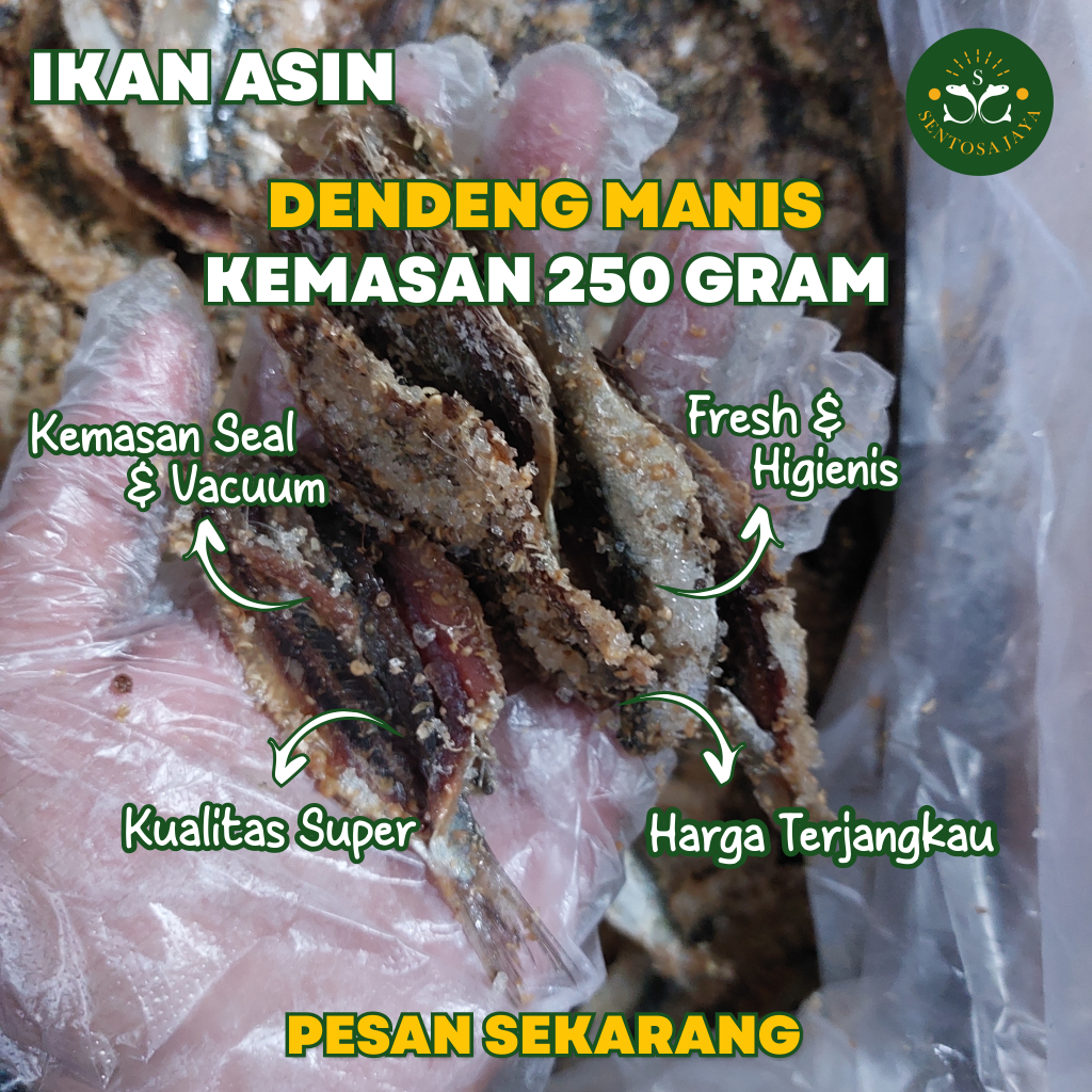 

Dendeng Manis 250 Gram Ikan Asin Dendeng Manis Tembang
