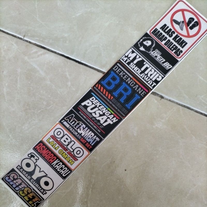 

STIKER KATA KATA | STIKER PACK | STIKER CROMO