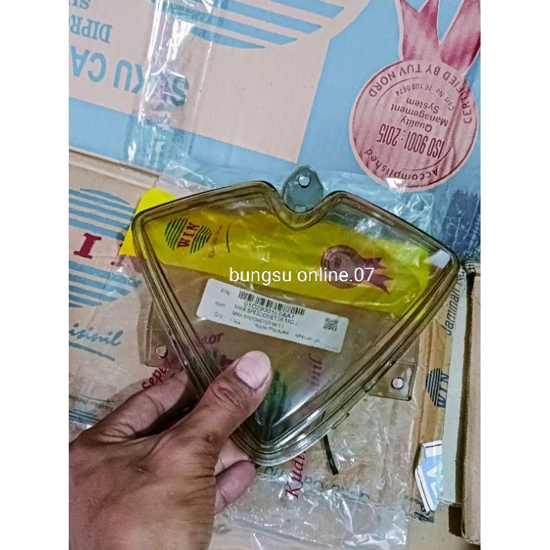 KACA MIKA SPEEDOMETER MIO GT MIO J HITAM SMOKE