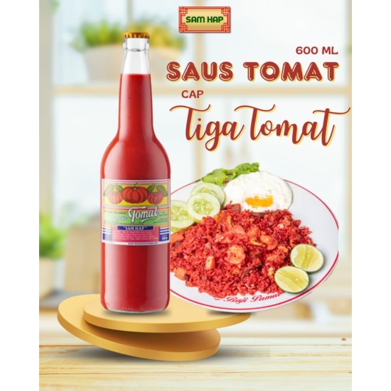 

SAMHAP Saus Tiga Tomat | SAMHAP Saus Cap Tiga Tomat | Saos SAMHAP
