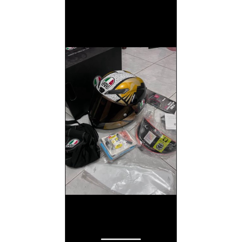 helm agv world champion original 100%