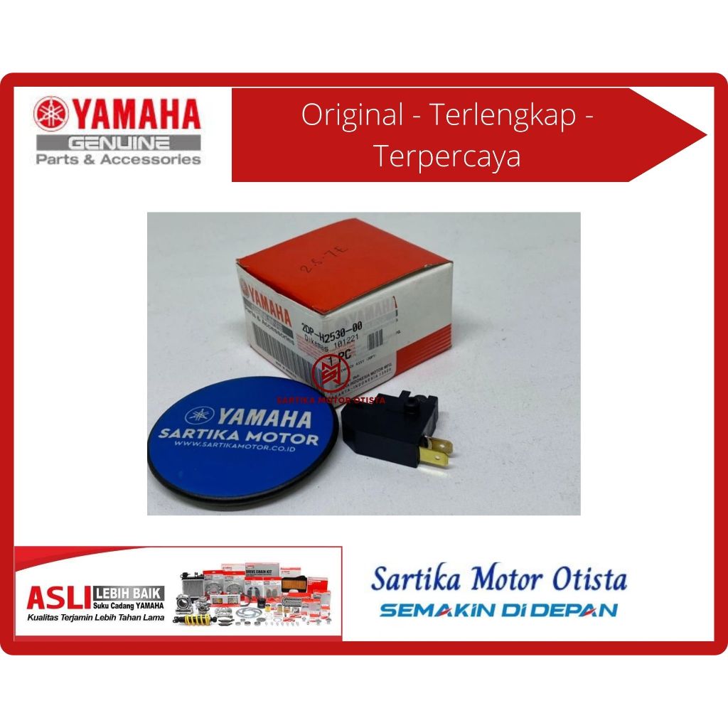 Original Stop Switch Assy (Switch Rem Belakang) Yamaha Nmax