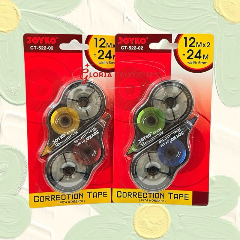 

JOYKO Correction tape CT 522-02/ Tip x kertas CT 522-02 JOYKO