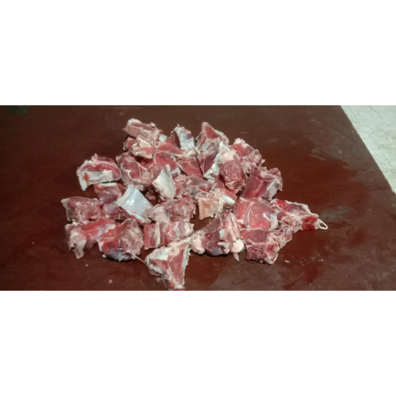 daging tetelan kambing 1/2kg