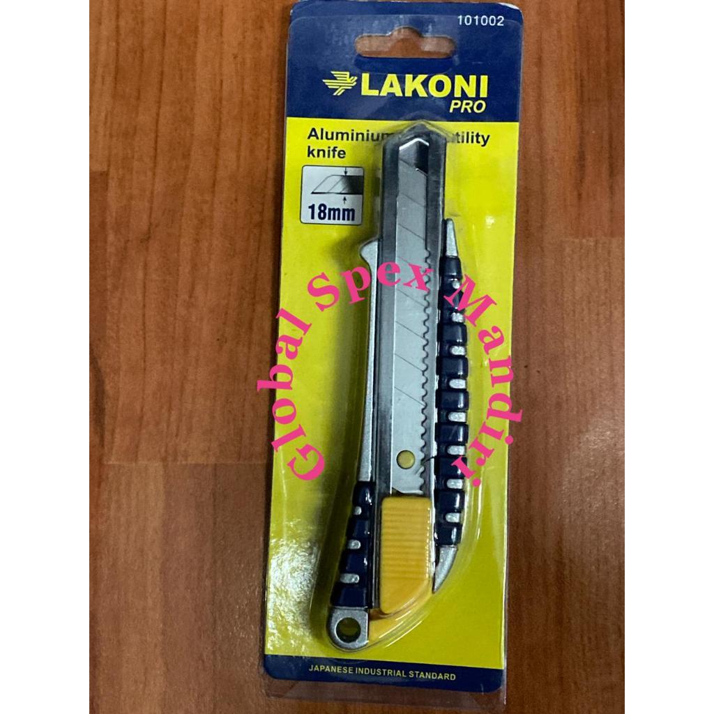 

LAKONI PRO PISAU CUTTER 101002 / ALUMINIUM CASE UTILITY KNIFE 18 MM